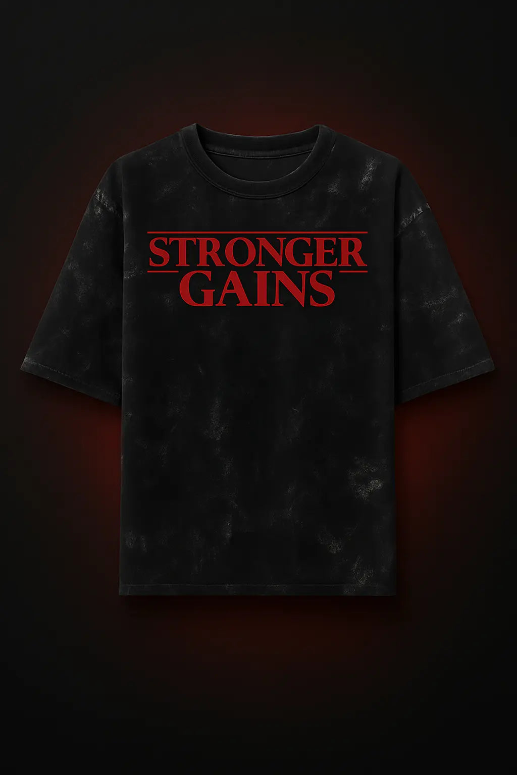 Limited edition acid-washed oversized T-shirt collection by Maxedoutt featuring premium bold streetwear graphics