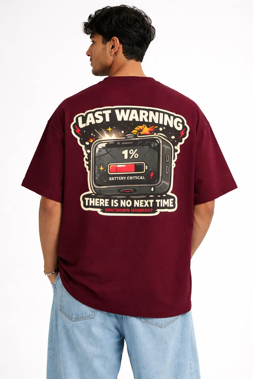 Last Warning T Shirt – There Is No Next Time | Maxedoutt