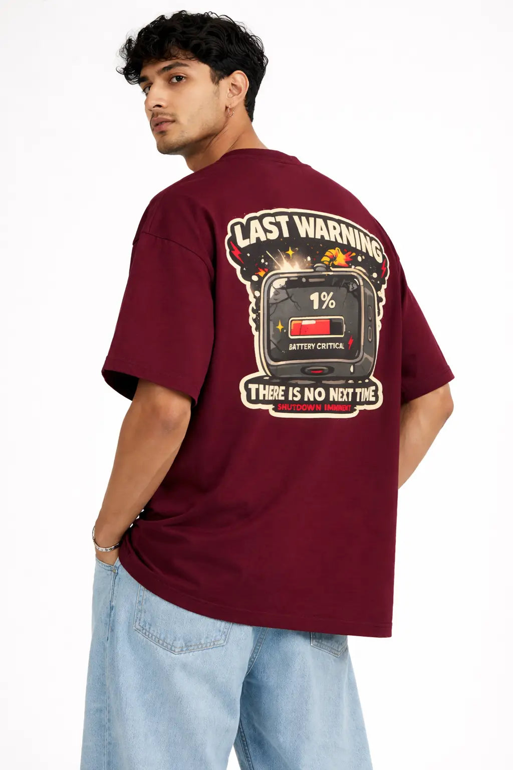 Last Warning T Shirt – There Is No Next Time | Maxedoutt