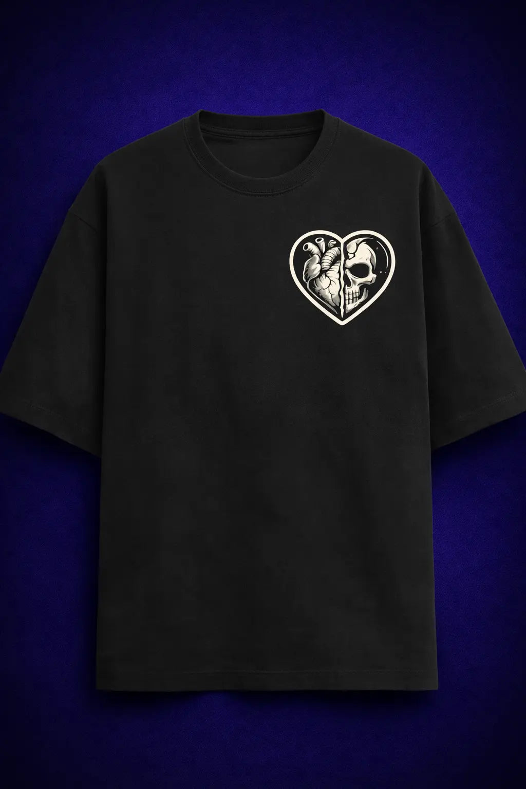 Pray or Regret oversized t shirt front design black streetwear graphic tee Maxedoutt