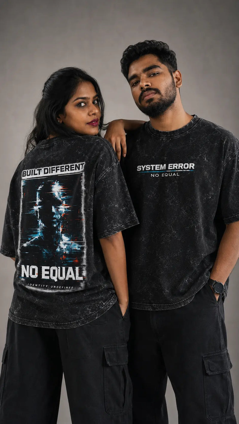 Built Different T Shirt – No Equal Streetwear | Maxedoutt