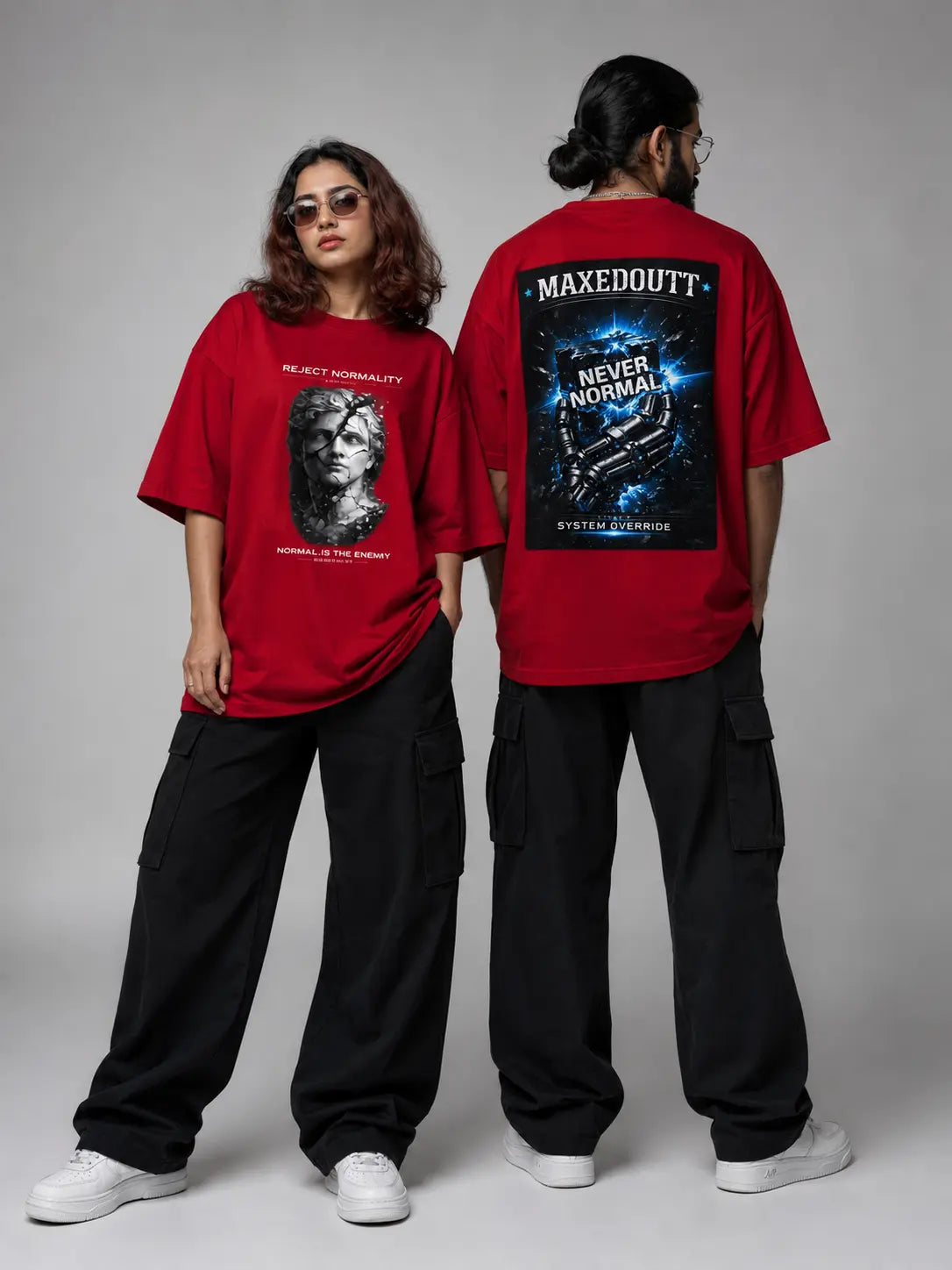 Reject Normality Oversized T Shirt – Never Normal | Maxedoutt